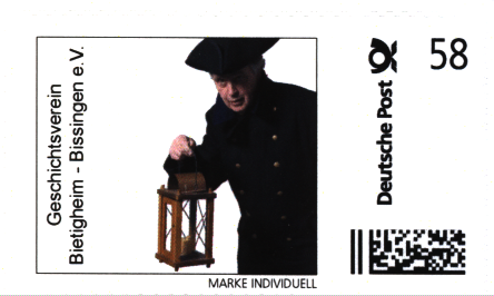 Nachtwächter-Briefmarke